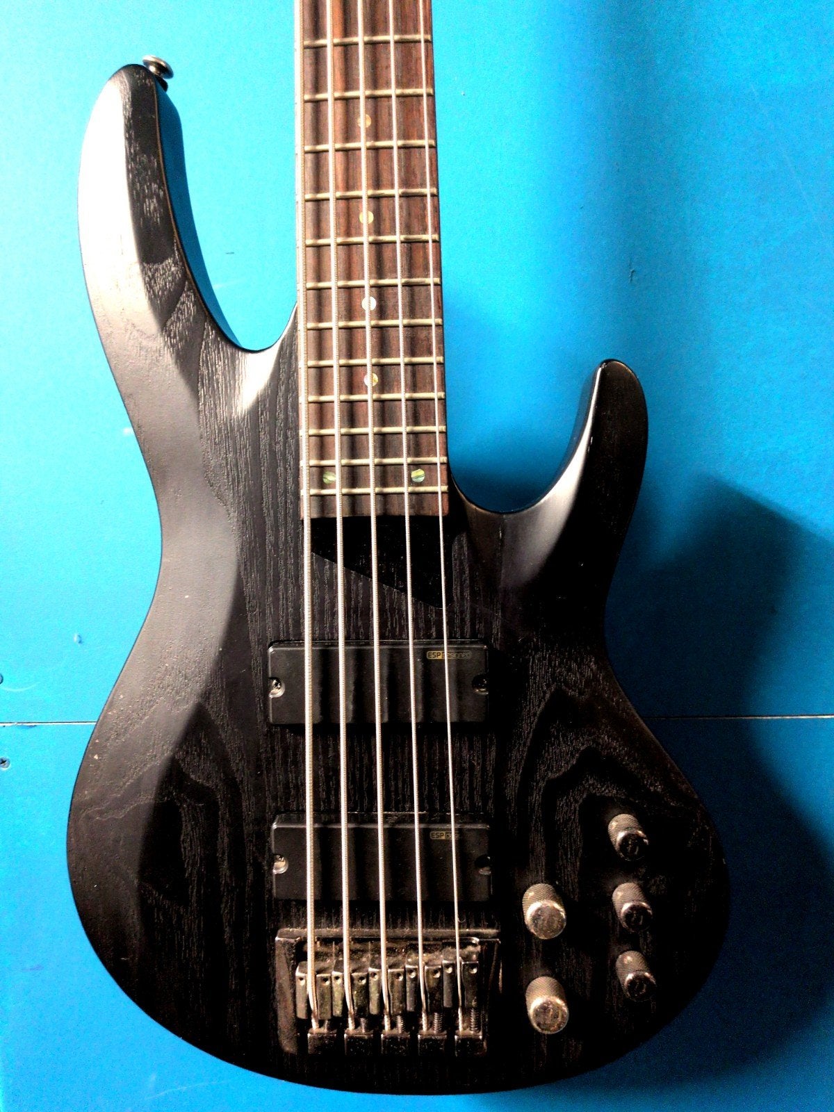 ESP LTD B-355, Ophalen of Verzenden, Zo goed als nieuw, Elektrische basgitaar
