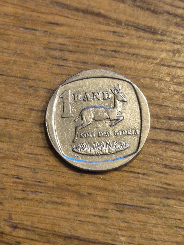 Zuid-Afrika - 1 Rand 2000 NL, Verzenden, Zuid-Afrika, Losse munt