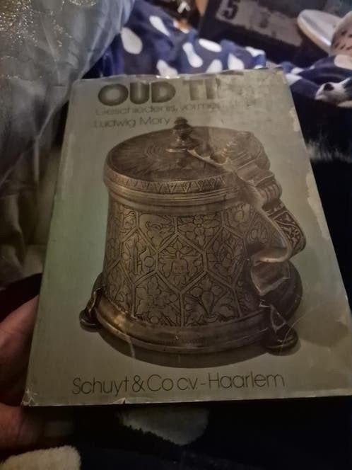 Oud Tin Boek: Geschiedenis en Vormen door Ludwig Mory, Ophalen of Verzenden