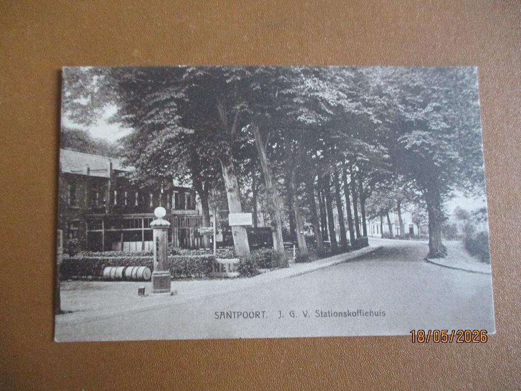 Santpoort, Ophalen of Verzenden, Voor 1920, Ongelopen, Noord-Brabant
