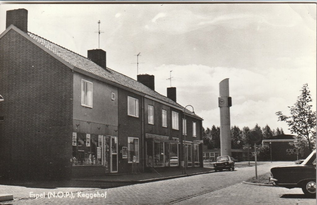 Espel, Keggehof (N.O.P.), Ophalen of Verzenden, 1960 tot 1980, Gelopen, Flevoland