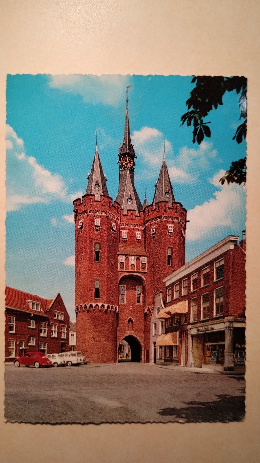 Oude Ansichtkaart Sassenpoort Zwolle - Gelopen, Ophalen of Verzenden, 1960 tot 1980, Gelopen, Overijssel