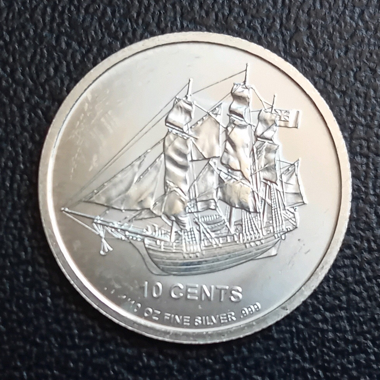 Cook Islands 10 Cents 2012 1/10 oz Zilver 999.9, Postzegels en Munten, Edelmetalen en Baren, Ophalen of Verzenden, Zilver