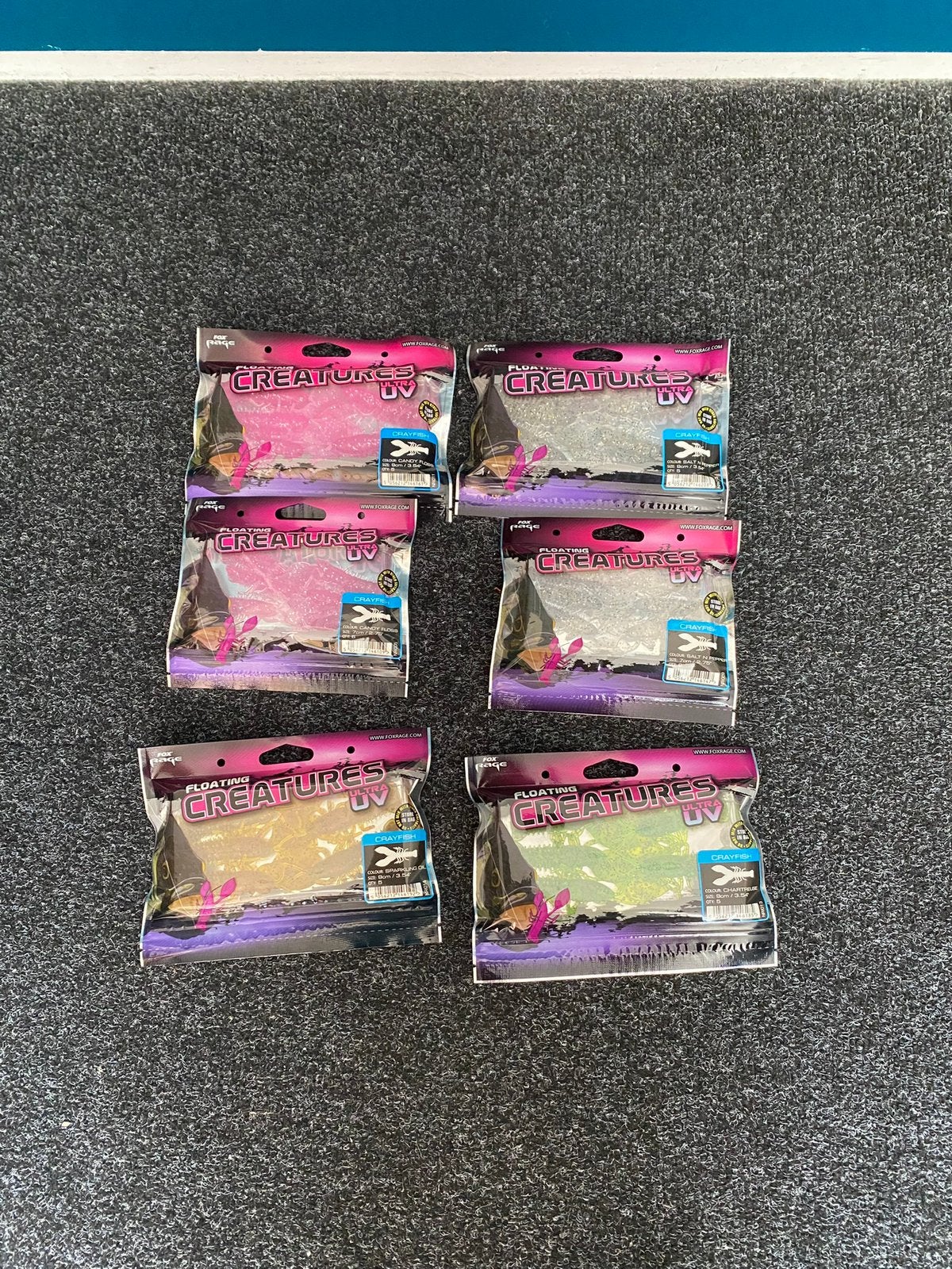 Fox Rage Floating Creature baits UV Crayfish, D, Overige typen, Nieuw, Ophalen of Verzenden