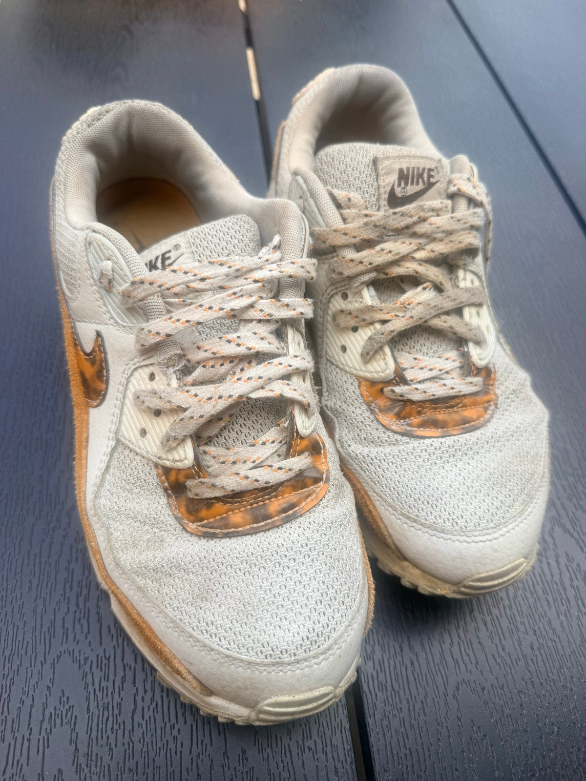 Nike Air Max 90 Sneakers - Maat 41, Ophalen of Verzenden, Gedragen, Wit, Sneakers of Gympen