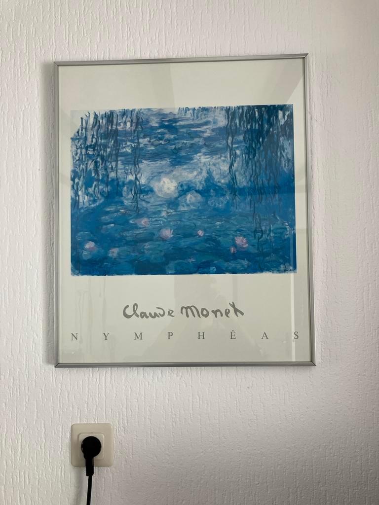 Claude Monet Nymphéas poster in lijst, Ophalen
