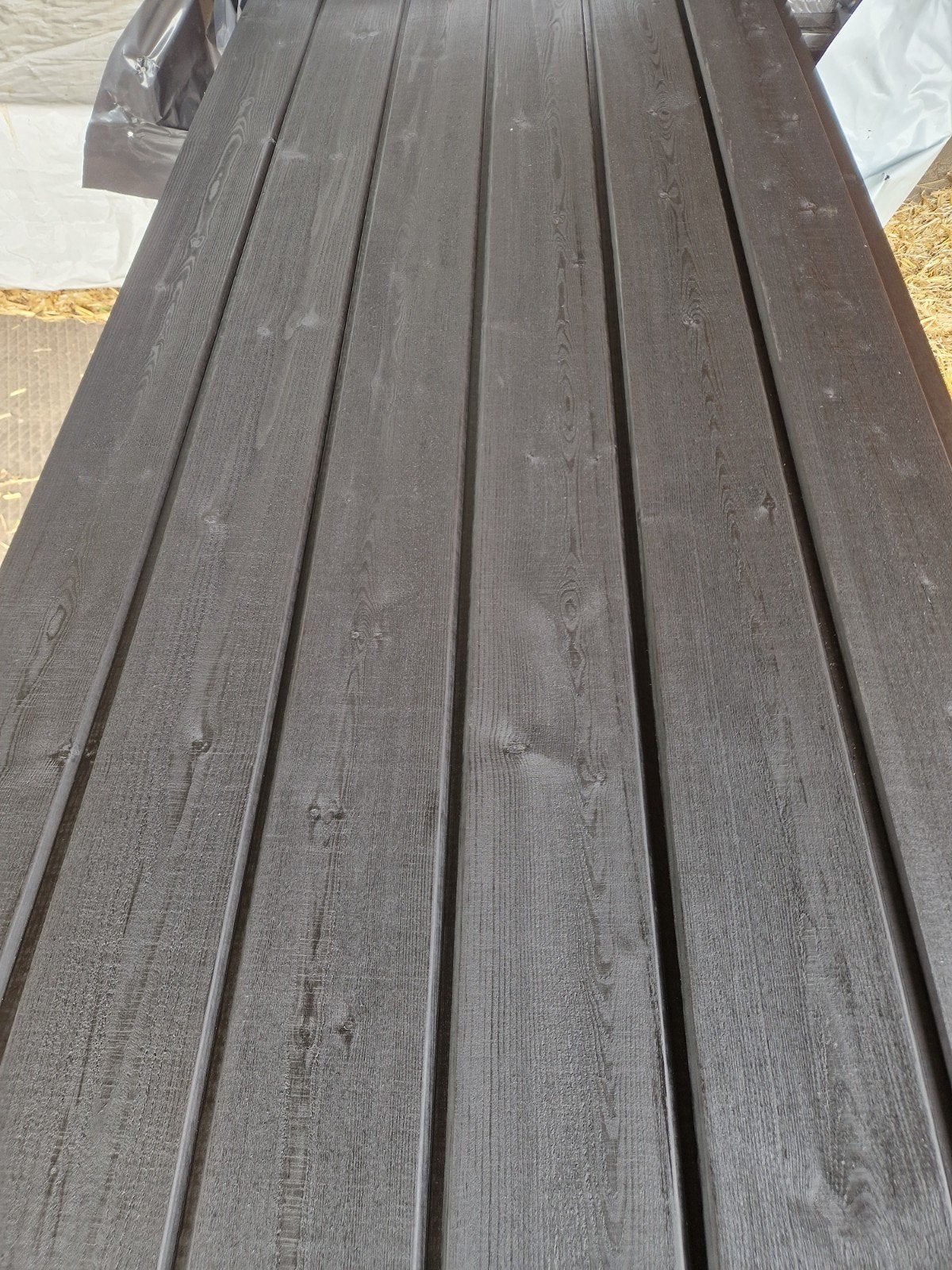 Channelsiding zwart!, Nieuw, Ophalen of Verzenden, Tuinhek, Hout