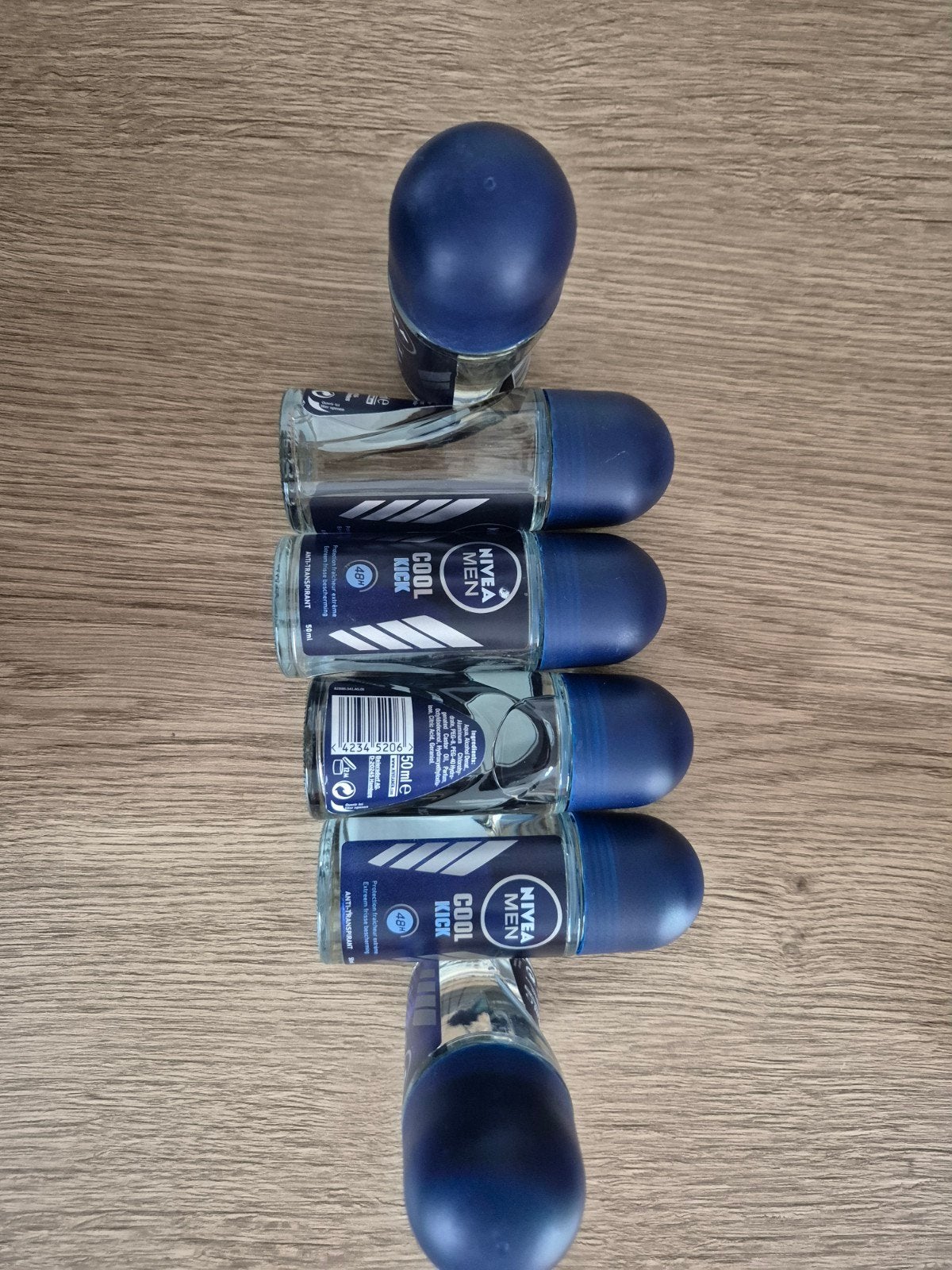 Nivea Men Cool Kick Roller Deo - 6 Stuks, Ophalen of Verzenden, Nieuw, Deodorant of Bodyspray