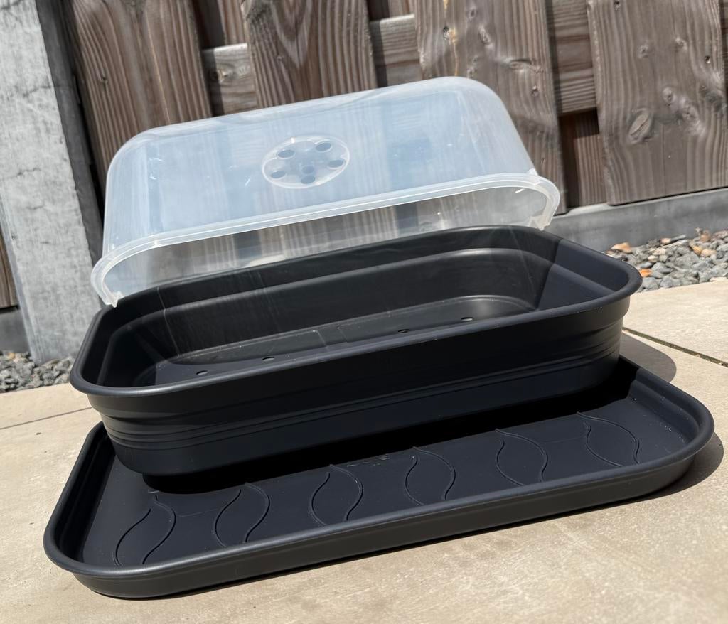 Elho green basics kweekset, Tuin en Terras, Kweekspullen, Ophalen, Gebruikt, Kweekbak