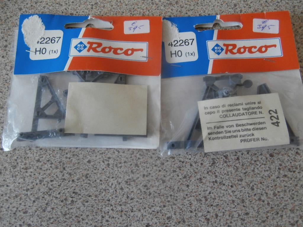 2x ROCO Zelfbouw stootblokken 42267, Gelijkstroom, Nieuw, Rails, Ophalen of Verzenden