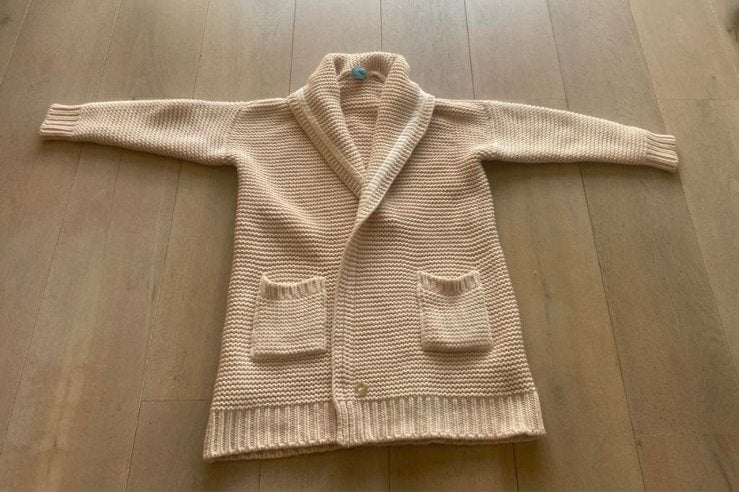 Ibiza people merino alpaca wol vest M, Ophalen of Verzenden, Zo goed als nieuw, Maat 38/40 (M), Wit