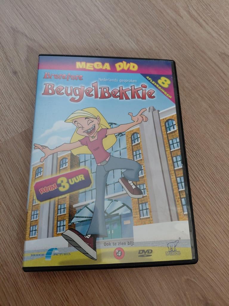 Beugelbekkie mega dvd. 3 uur. 8 afleveringen. Fox kids., Cd's en Dvd's, Europees, Tekenfilm, Alle leeftijden, Ophalen of Verzenden