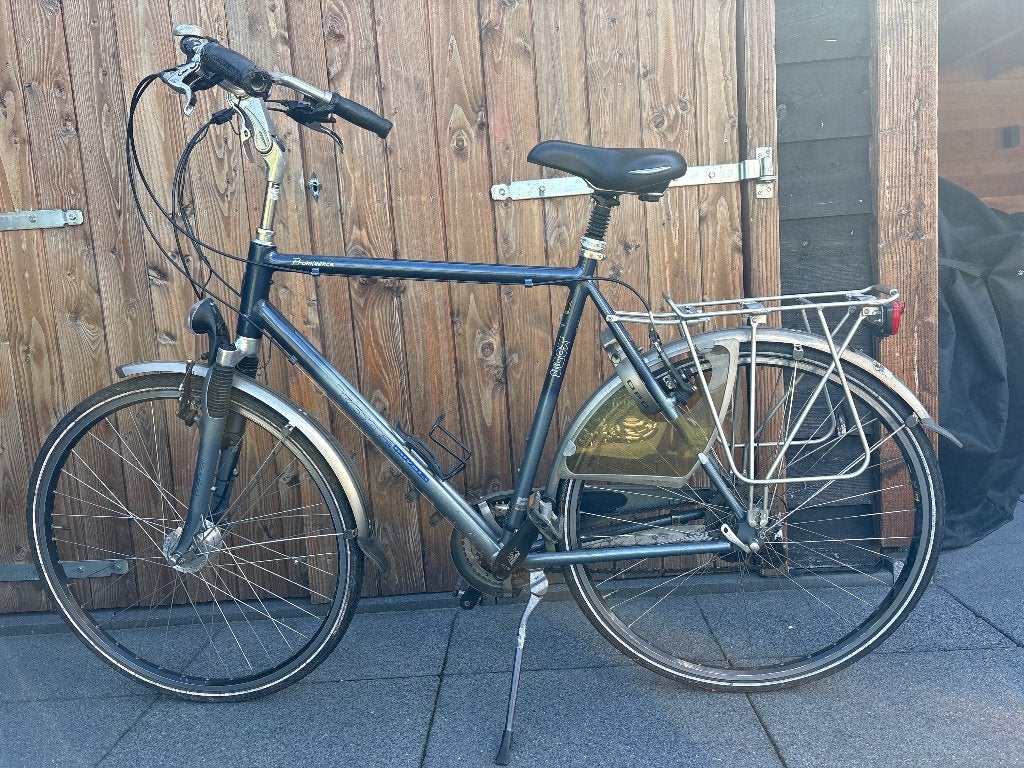Heren fiets koga, Gebruikt, Versnellingen, 61 tot 65 cm, Schijfrem