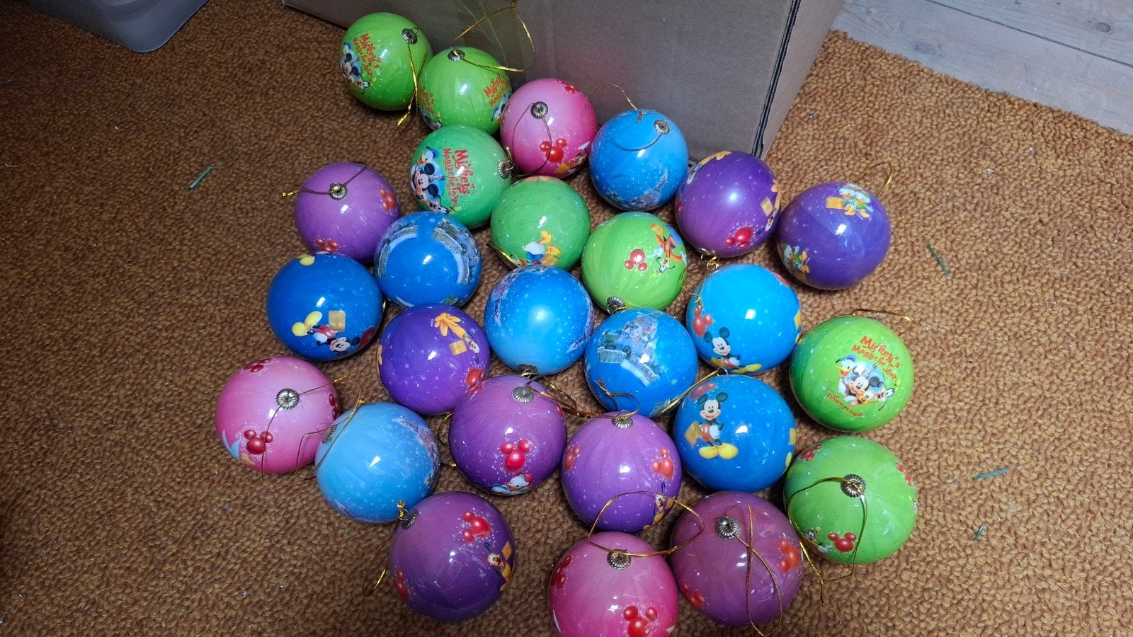 Disney kerstballen, Diversen, Kerst, Ophalen of Verzenden