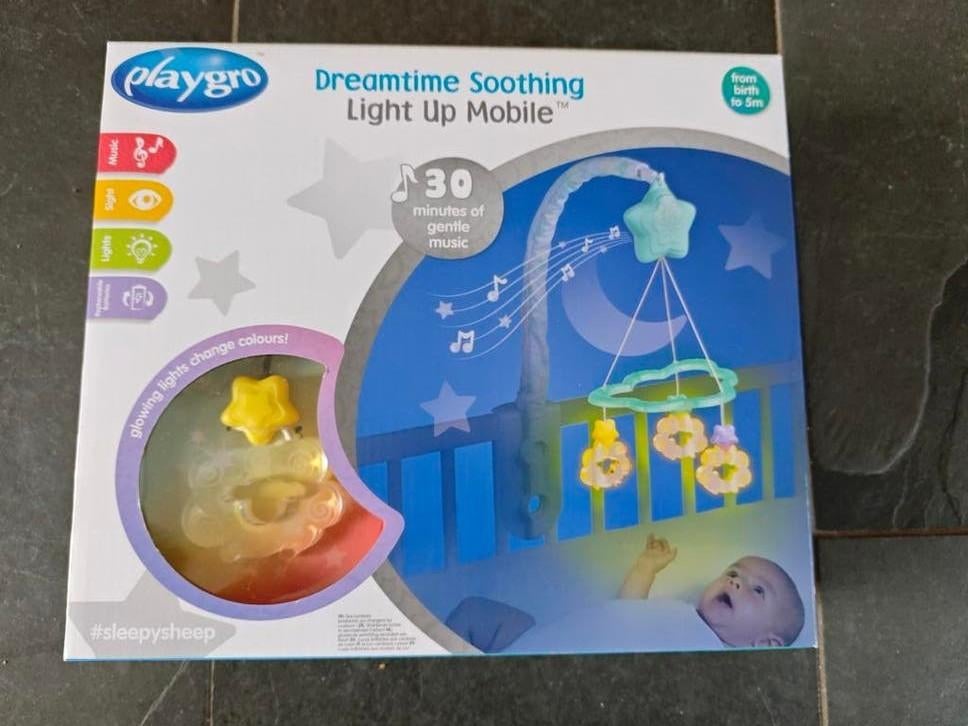 Playgro Dreamtime Soothing Light Up Mobiel, Ophalen of Verzenden