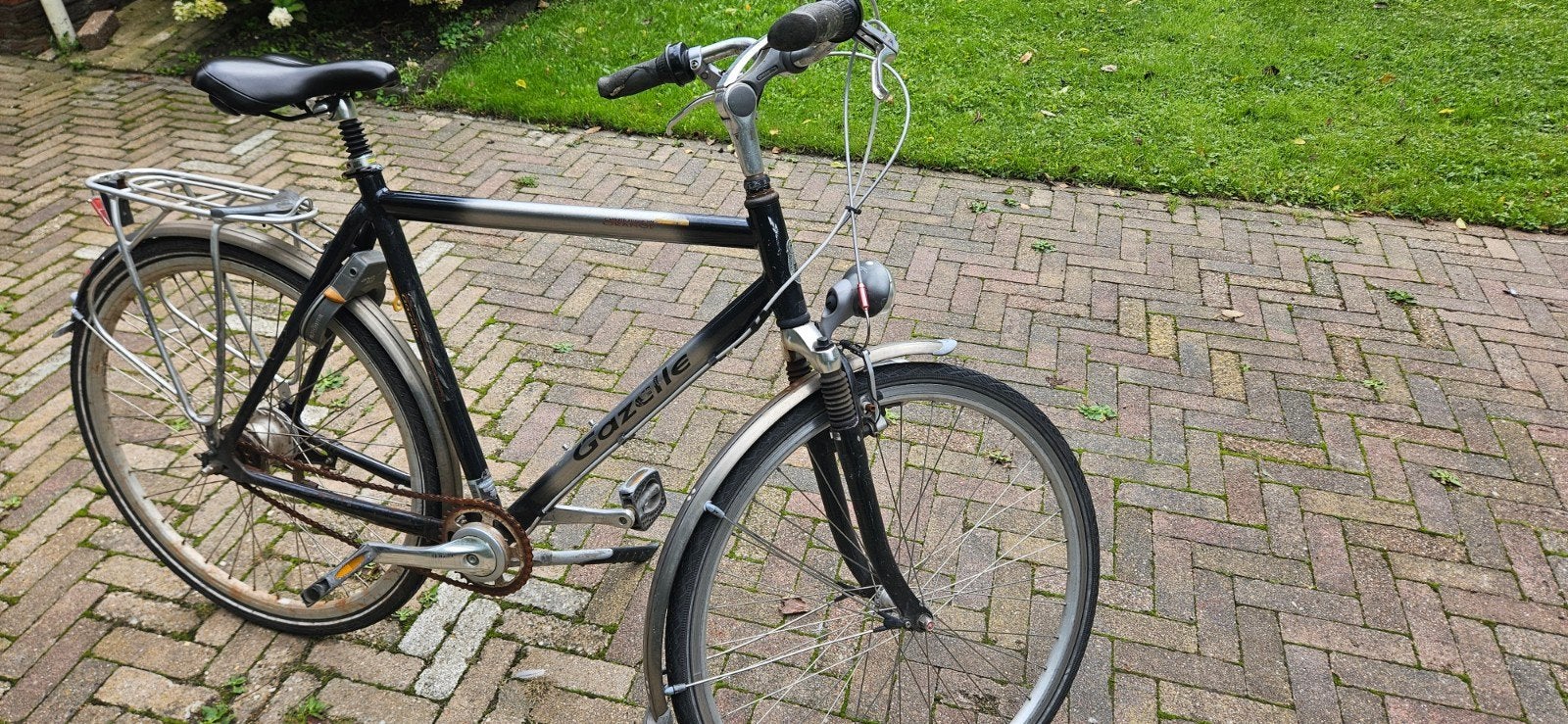 Gazelle fiets - Gebruikt, redelijke staat, Ophalen, Gebruikt, Velgrem, Versnellingen