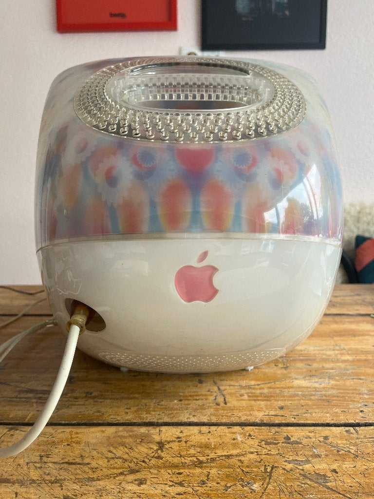 imac g3 UNIEK FLOWER POWER IZGS!, Computers en Software, Vintage Computers, Ophalen, Apple Macintosh