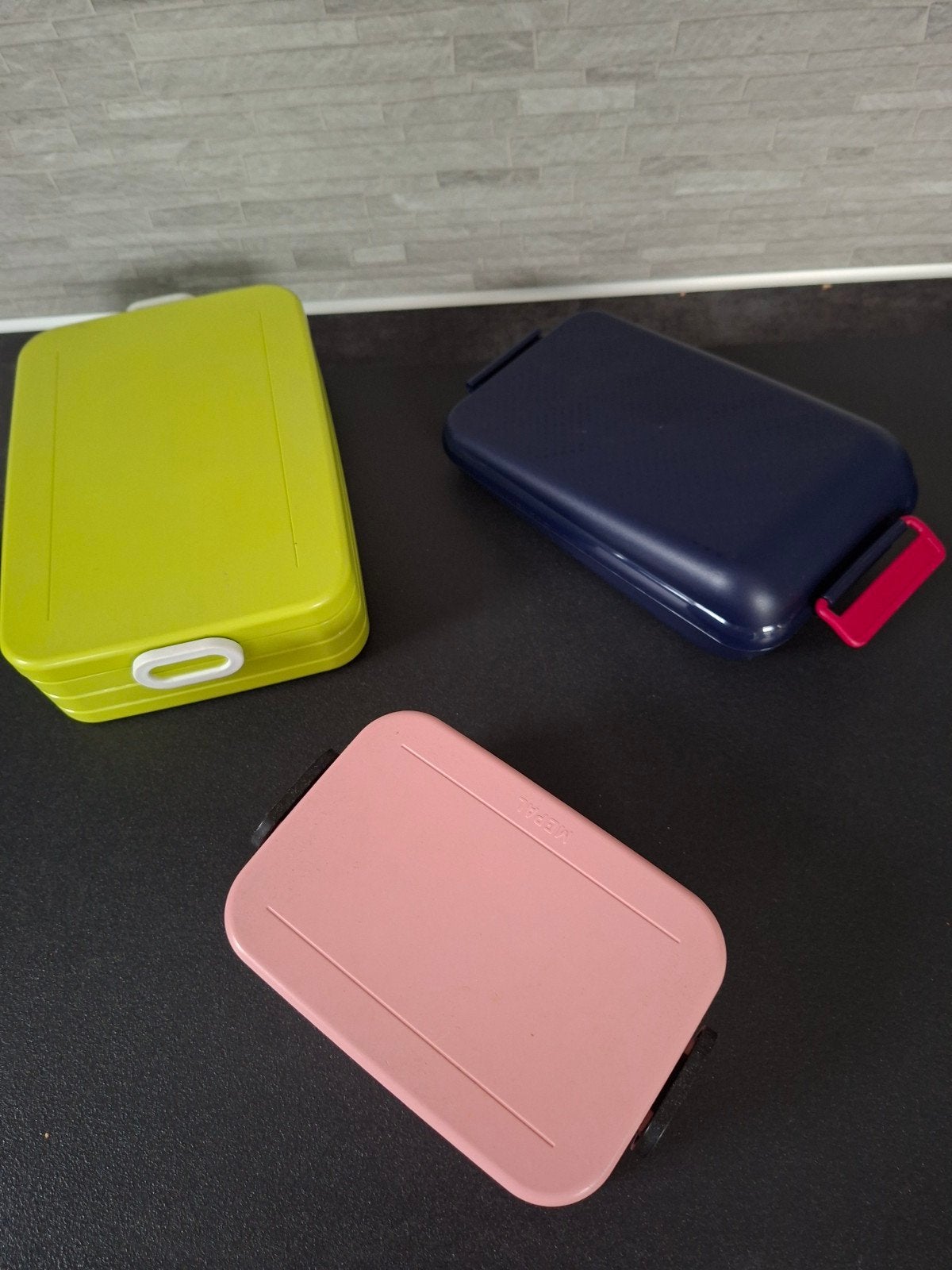 Tupperware en Mepal-rosti lunch box take a break  VA.PR., Ophalen of Verzenden, Zo goed als nieuw, Overige typen