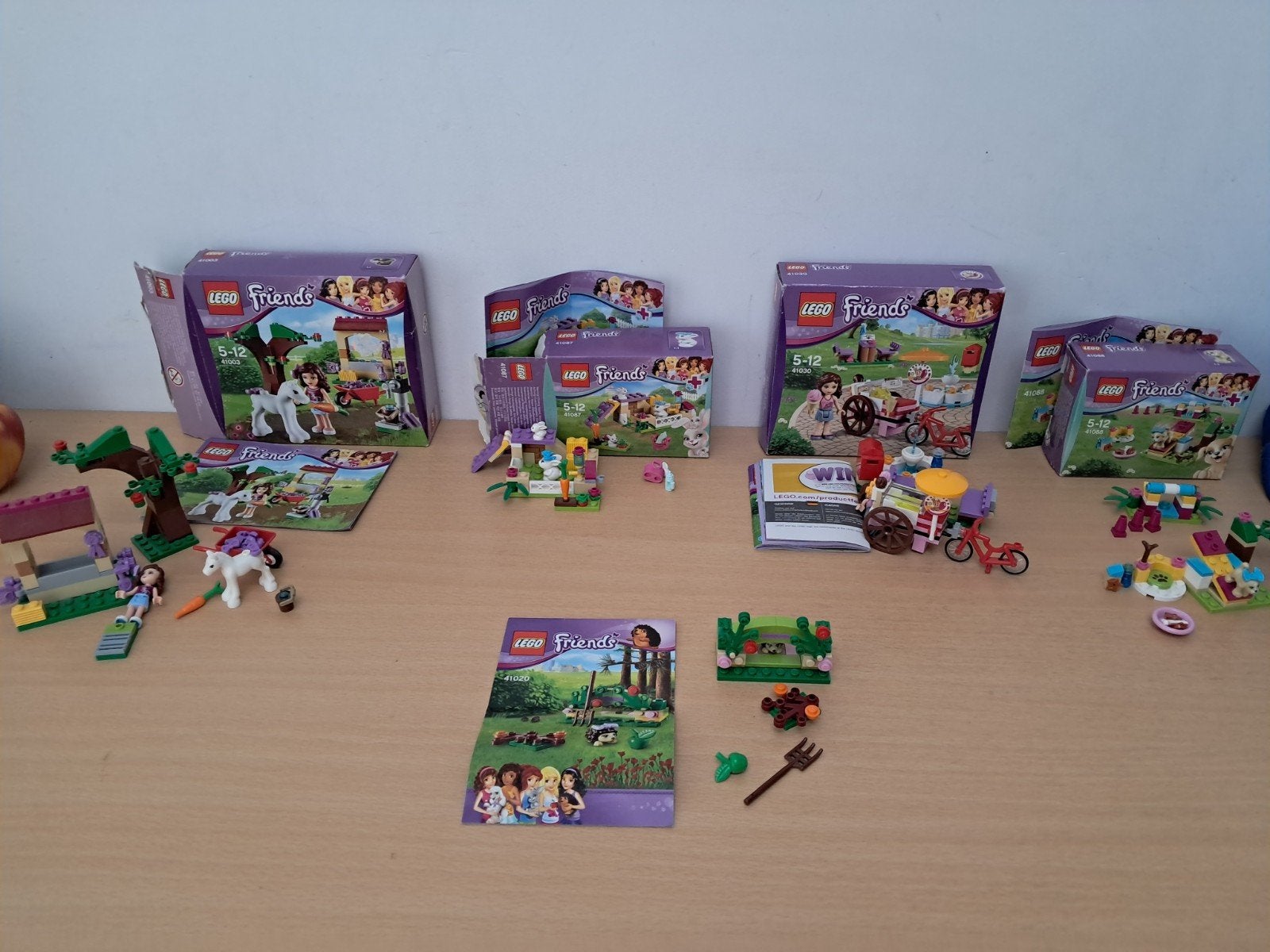 Lego Friends sets met doosje en instructies (ook apart), Ophalen of Verzenden, Gebruikt