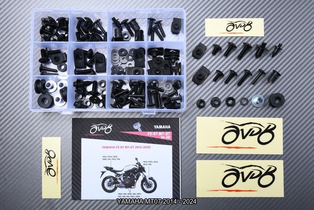 Kuip bouten set voor YAMAHA MT07 2014 2024 2018, Verzenden, Nieuw
