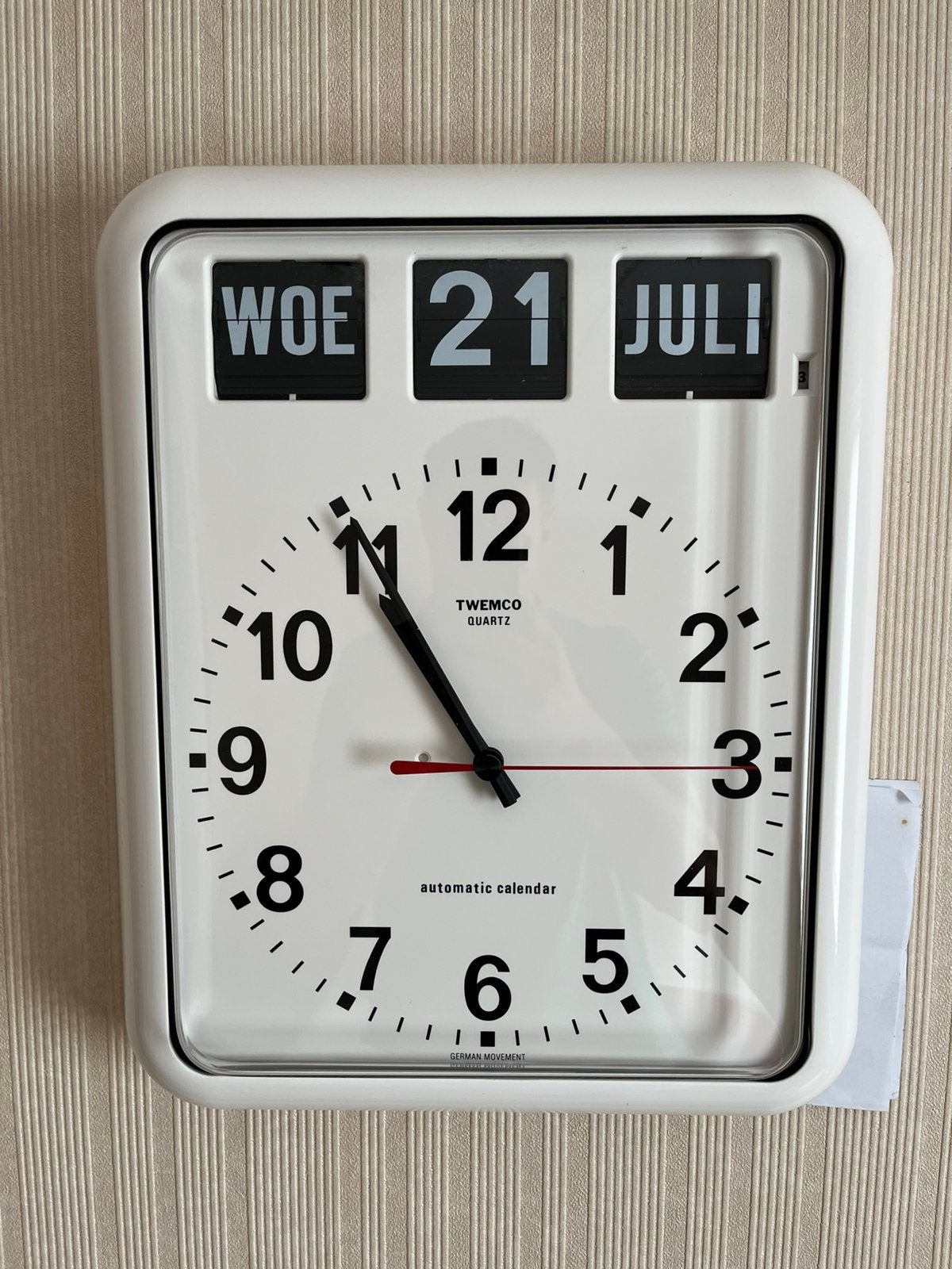Klok, Ophalen, Zo goed als nieuw, Wandklok
