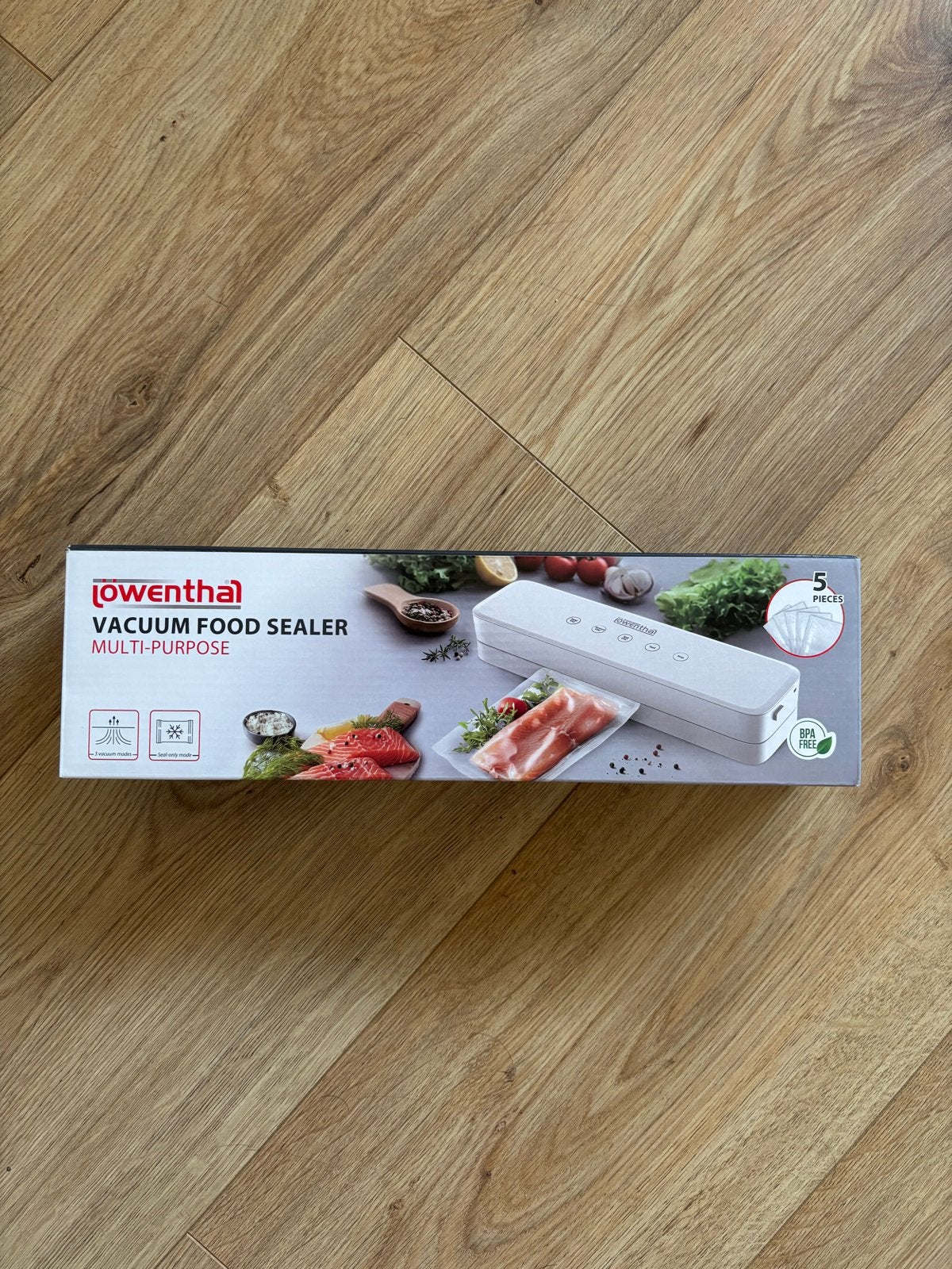 Lowenthal Vacuüm Food Sealer - Nieuw in doos, Ophalen of Verzenden, Nieuw