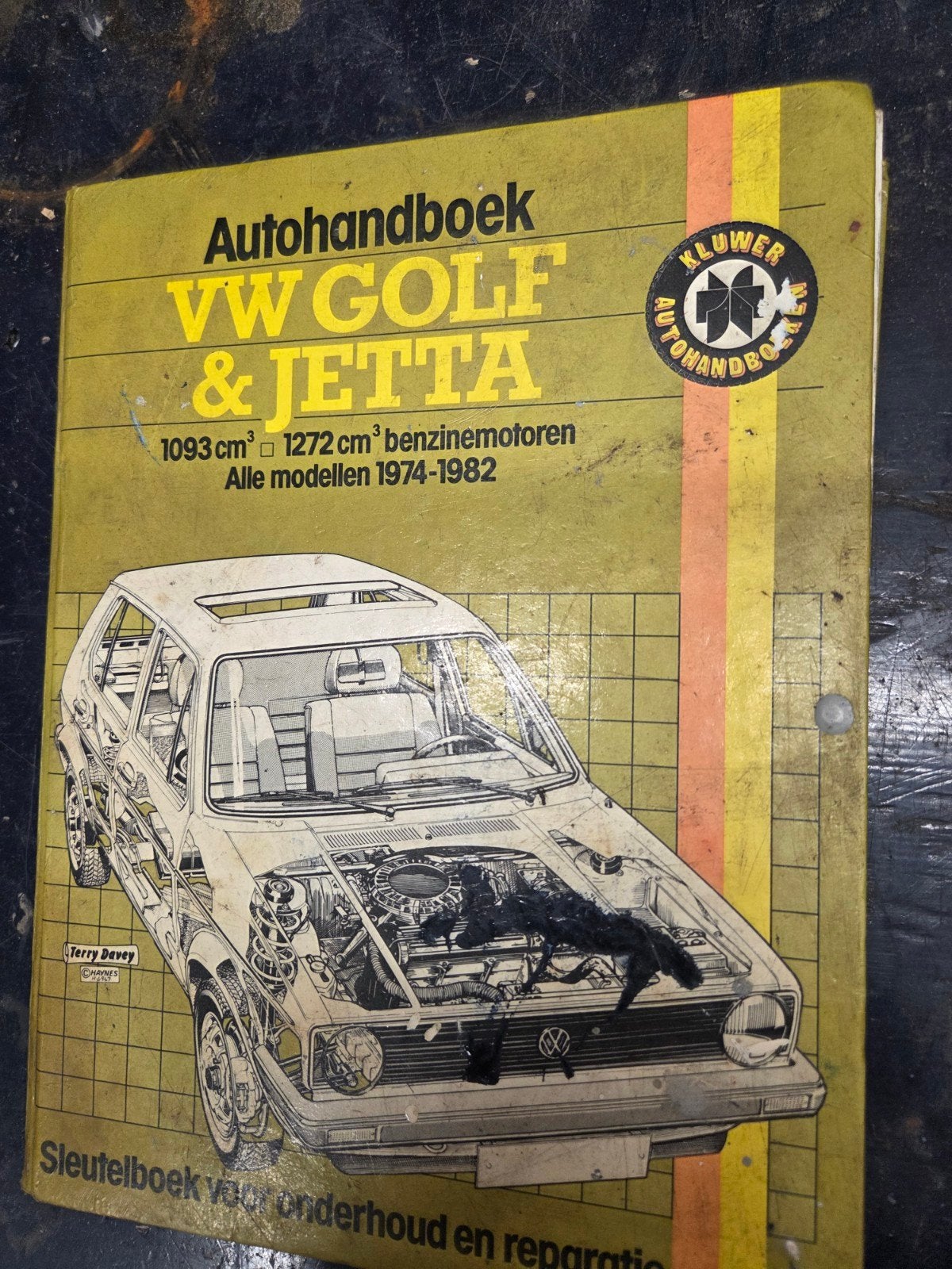 Kluwer Autohandboek VW Golf & Jetta 1974-1982, Ophalen of Verzenden