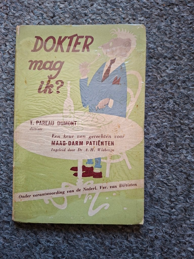 Dokter, mag ik?/receptenbrochure/1953, Verzenden, Gelezen, Pareau Dumont