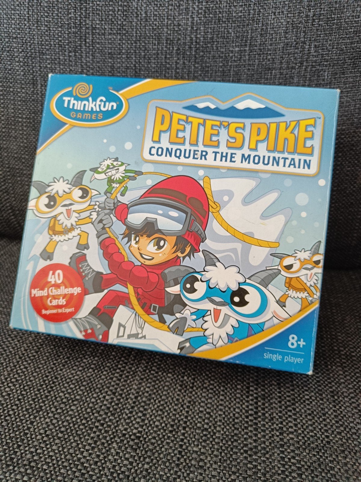 Pete's Pike: Conquer the Mountain - IQ Logisch denkspel, Een of twee spelers, Ophalen of Verzenden, Zo goed als nieuw, ThinkFun