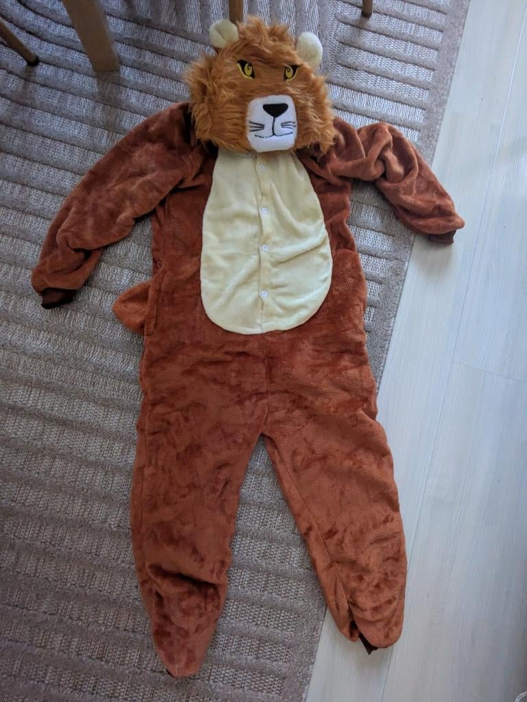 Leeuwen onesie maat M (nooit gedragen) Unisex, Maat 38/40 (M), Nieuw, Kleding, Oranje of Koningsdag