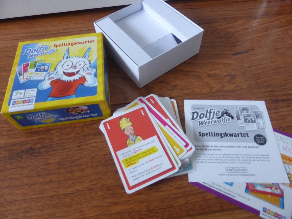 Dolfje Weerwolfje spellingskwartet (A6), Ophalen of Verzenden, Zo goed als nieuw, Taal en Lezen