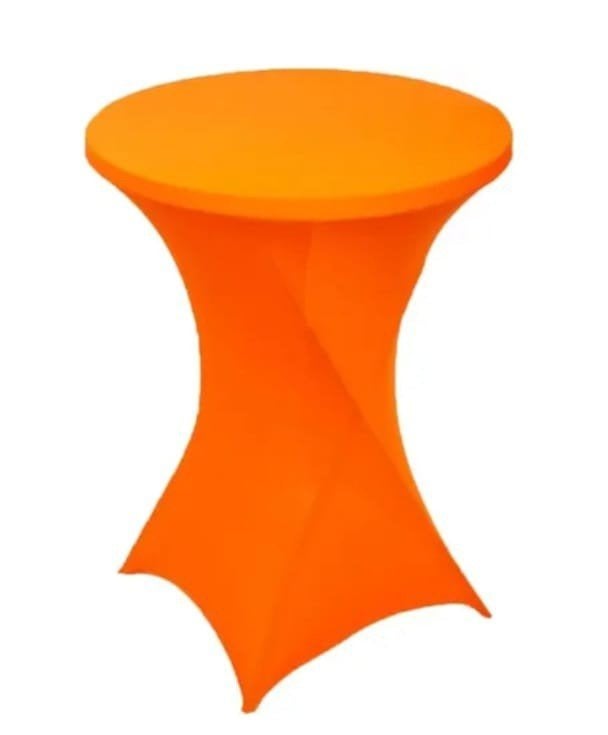Statafel met hoes - Oranje te HUUR, Ophalen, Overige