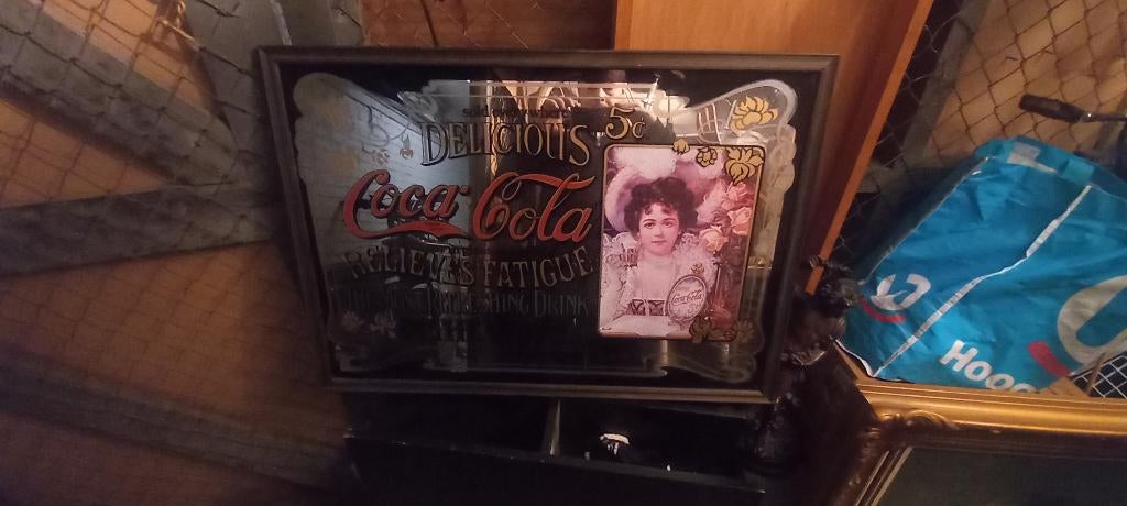 Vintage coca cola spiegels, Ophalen