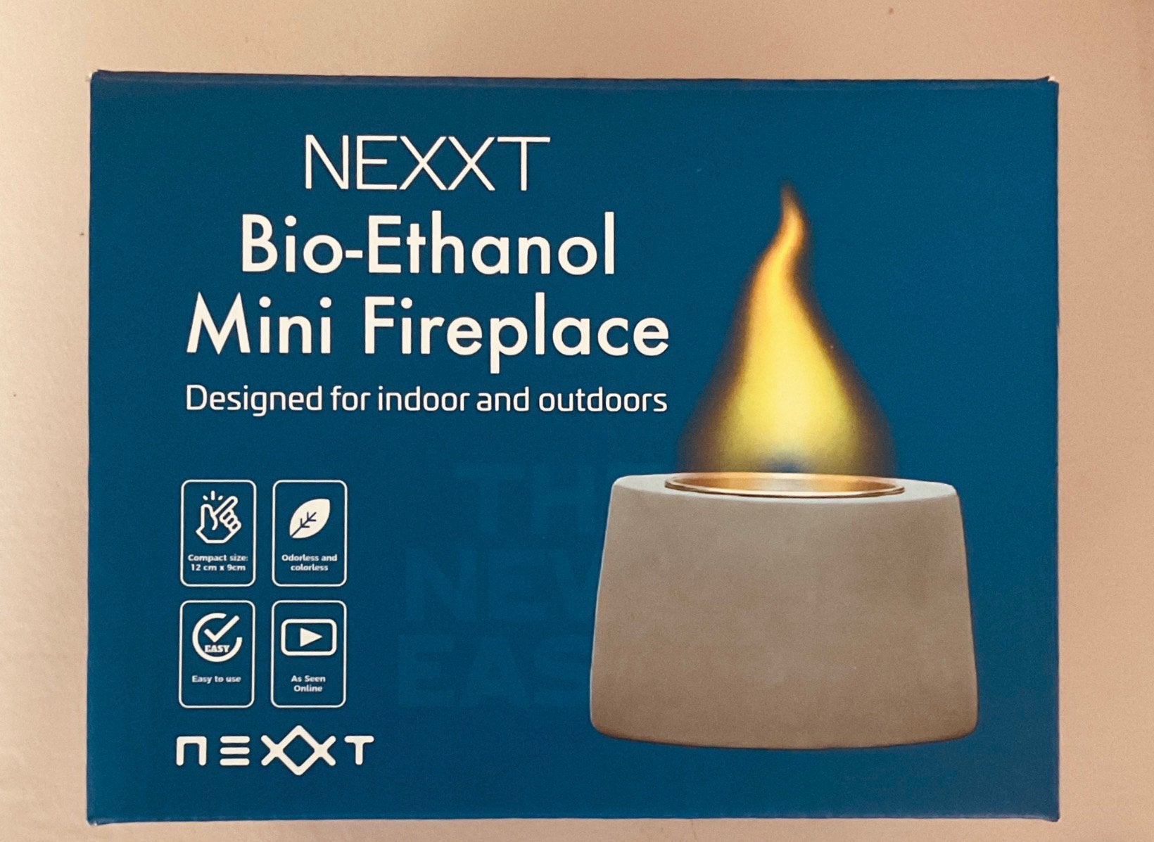 Nexxt-Bio-Ethanol-Mini Fireplace, Ophalen of Verzenden, Nieuw, Vrijstaande haard, Overige soorten