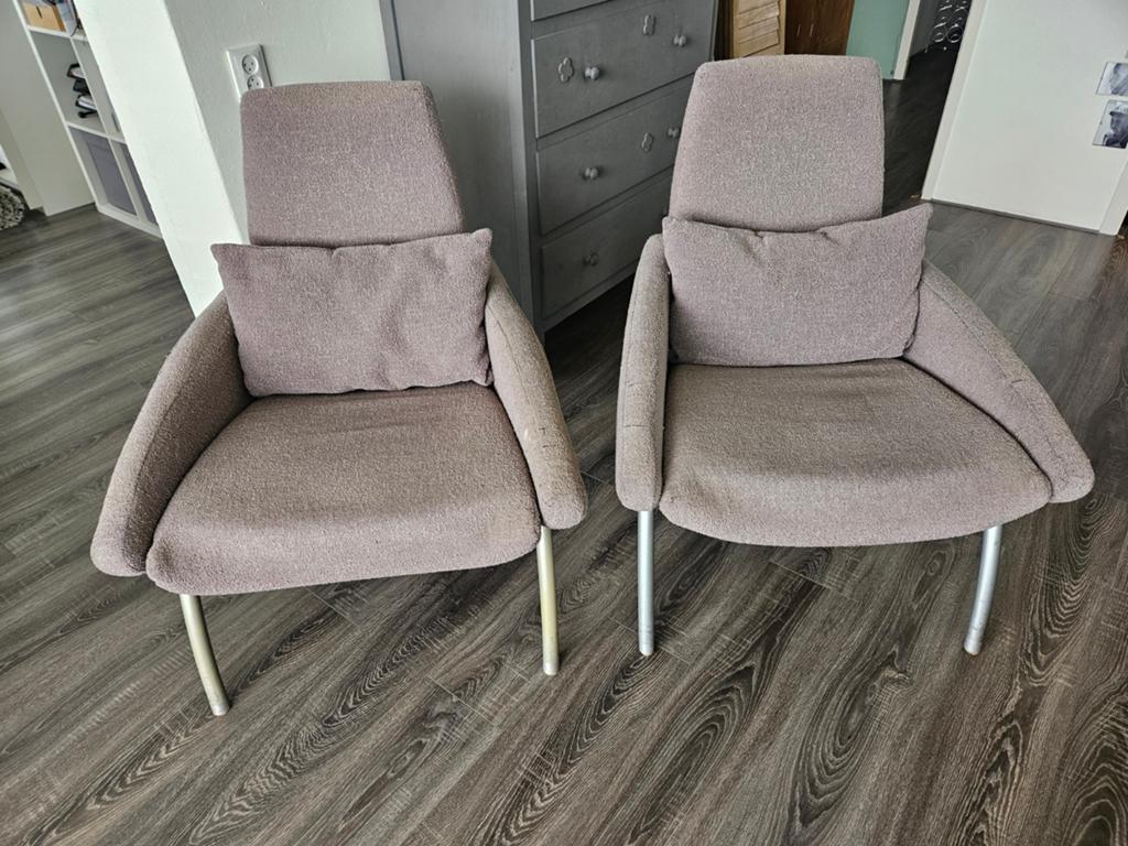 2x design fauteuil, Huis en Inrichting, Ophalen of Verzenden, Twee
