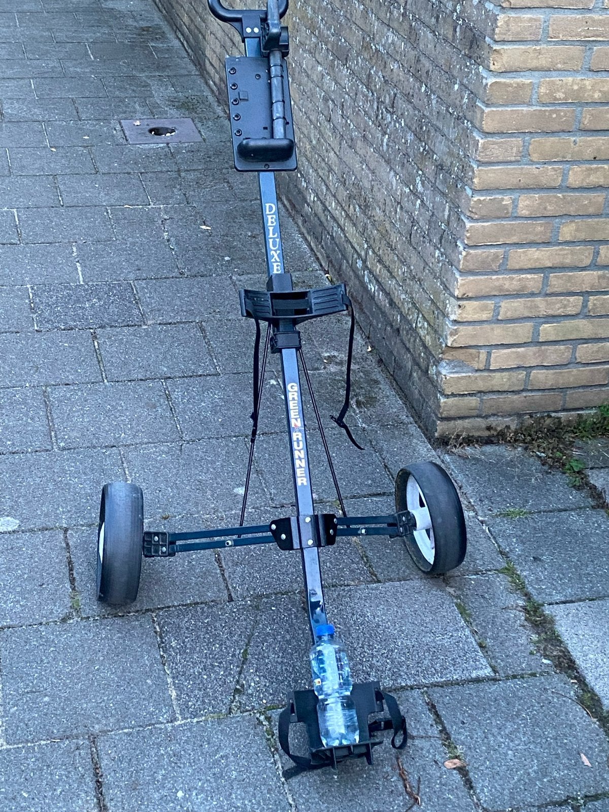 Golfkar Deluxe - GreenRunner, Sport en Fitness, Ophalen of Verzenden, Zo goed als nieuw, Golfkar, Overige merken