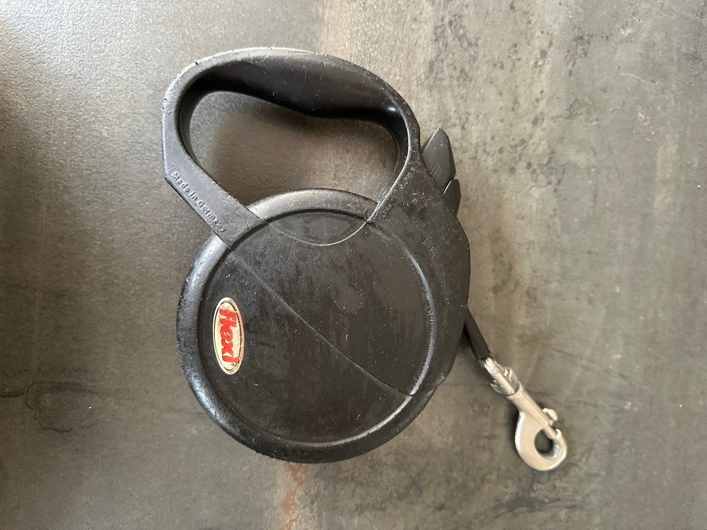 goed werkende Flexi rollijn voor de hond (5 m), Ophalen, Gebruikt, Hondenriem