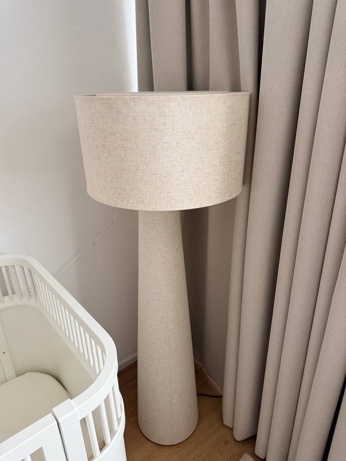 Vloerlamp Pandia kwantum beschadigd, Ophalen, Gebruikt, Textiel, E27 (groot)