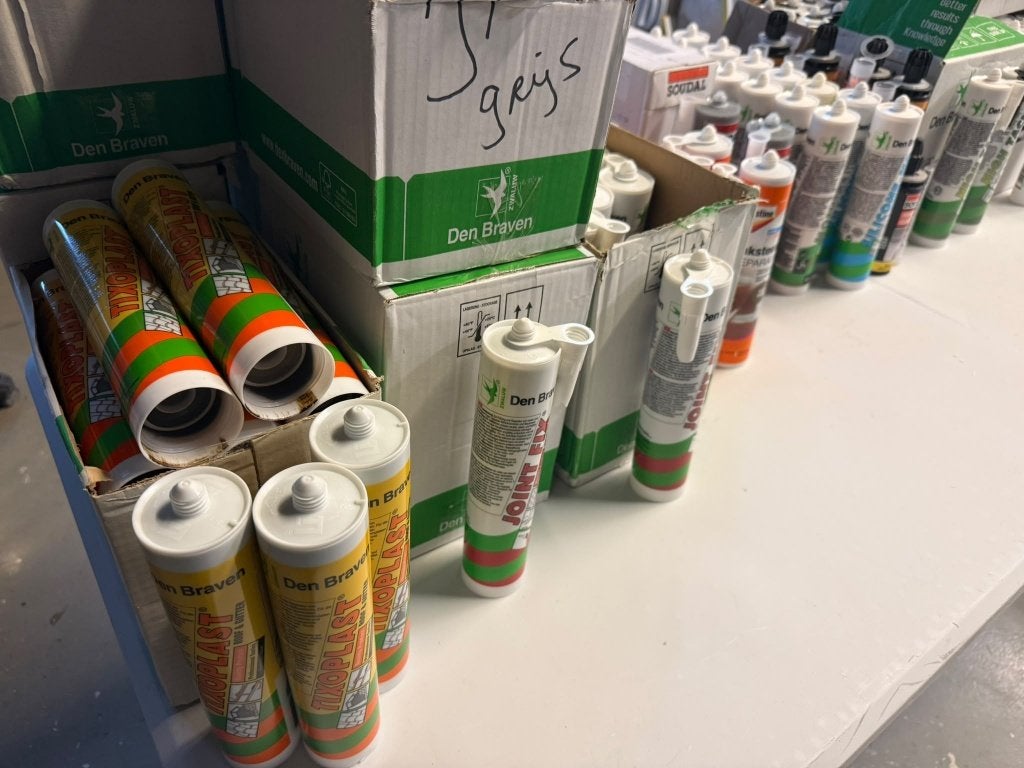 Bouwmateriaal, Ophalen, Schilderen op nummer