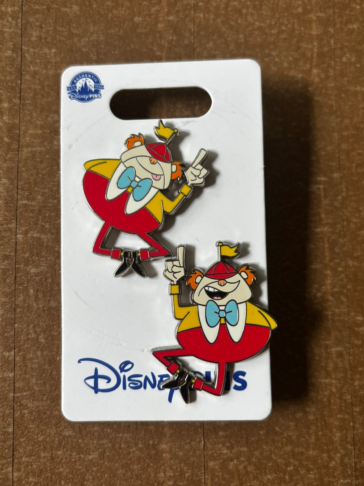 Disney pin  Tweedle Dee & Dum Alice In Wonderland, Verzamelen, Ophalen of Verzenden, Nieuw