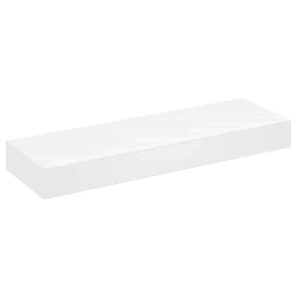 Wandplank + lade MDF zwevend wit 80 cm GRATIS BEZORGD!, Verzenden, Nieuw, Nvt, Nvt