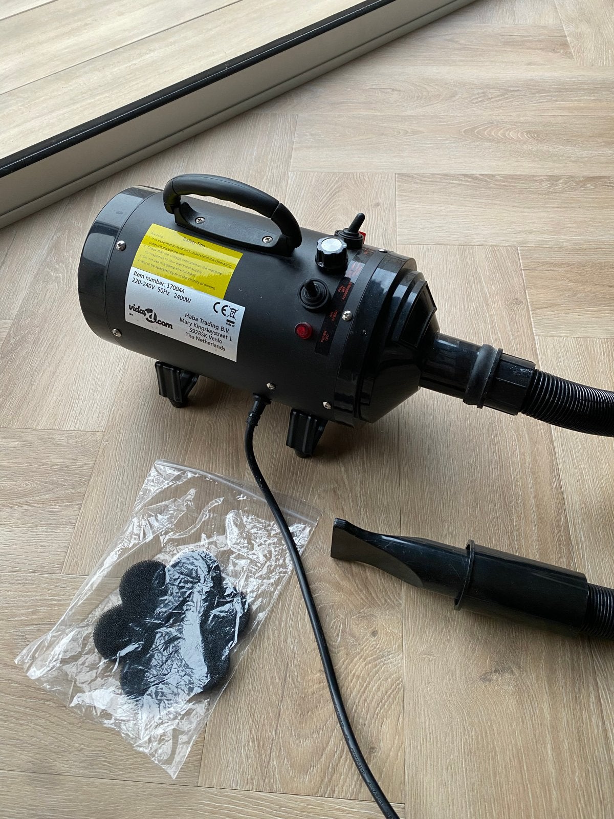 Vida XL hondenföhn in nieuwstaat te koop, Dieren en Toebehoren, Honden-accessoires, Ophalen of Verzenden, Nieuw