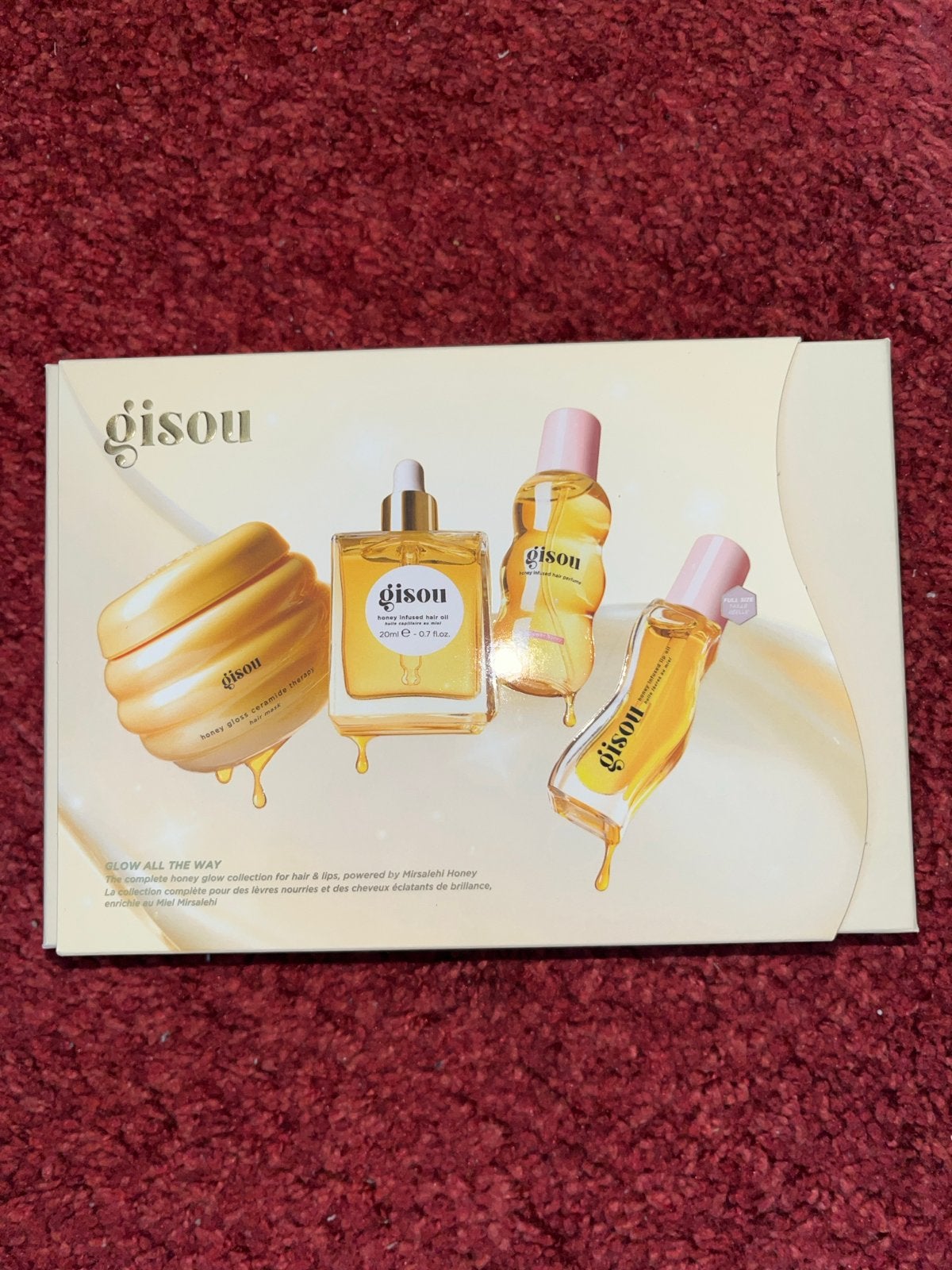 Gisou Honey Infused Hair Care Set - Nieuw, Ophalen of Verzenden, Nieuw, Haarverzorger of -hersteller