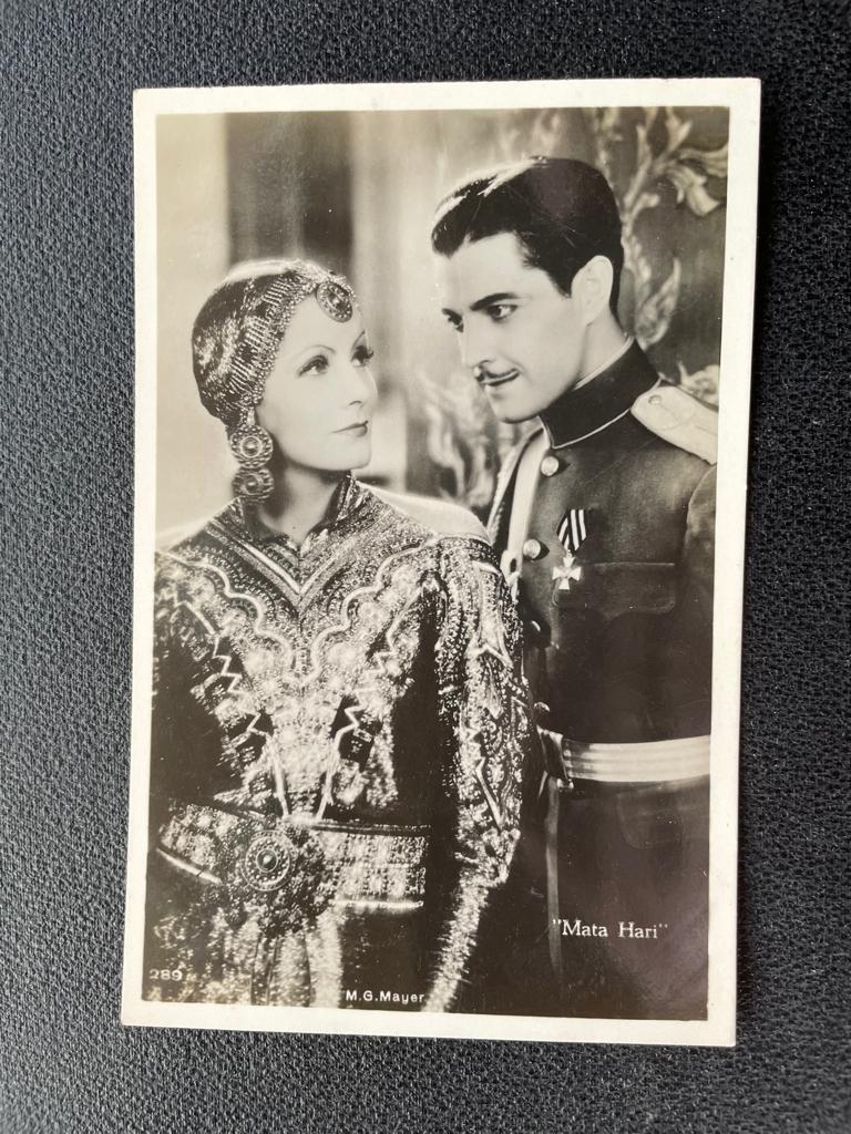 ansichtkaart / kaart van Greta Garbo in Mata Hari., Verzamelen, Verzenden, 1920 tot 1940, Sterren en Beroemdheden