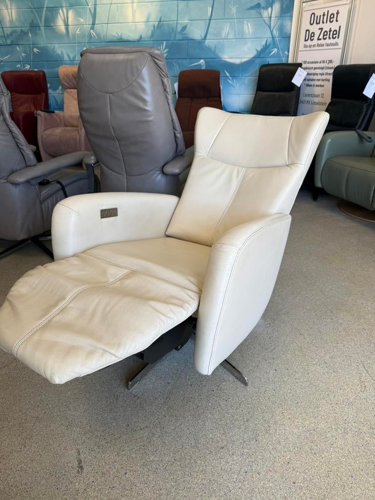 Prominent sta op elektrische relax stoel gratis bezorging, Ophalen of Verzenden, Zo goed als nieuw, Leer, Ruim 100 modellen in alle kleuren en maten met garantie