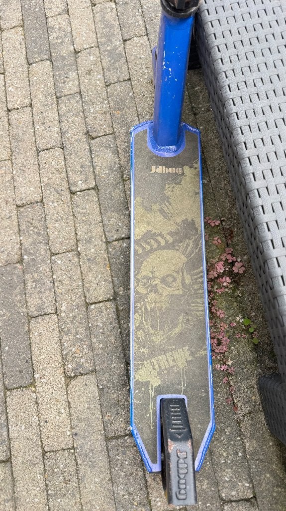 JD Bug step twee skateboards en een FLE step, Ophalen, Gebruikt, Gewone step, Jd Bug