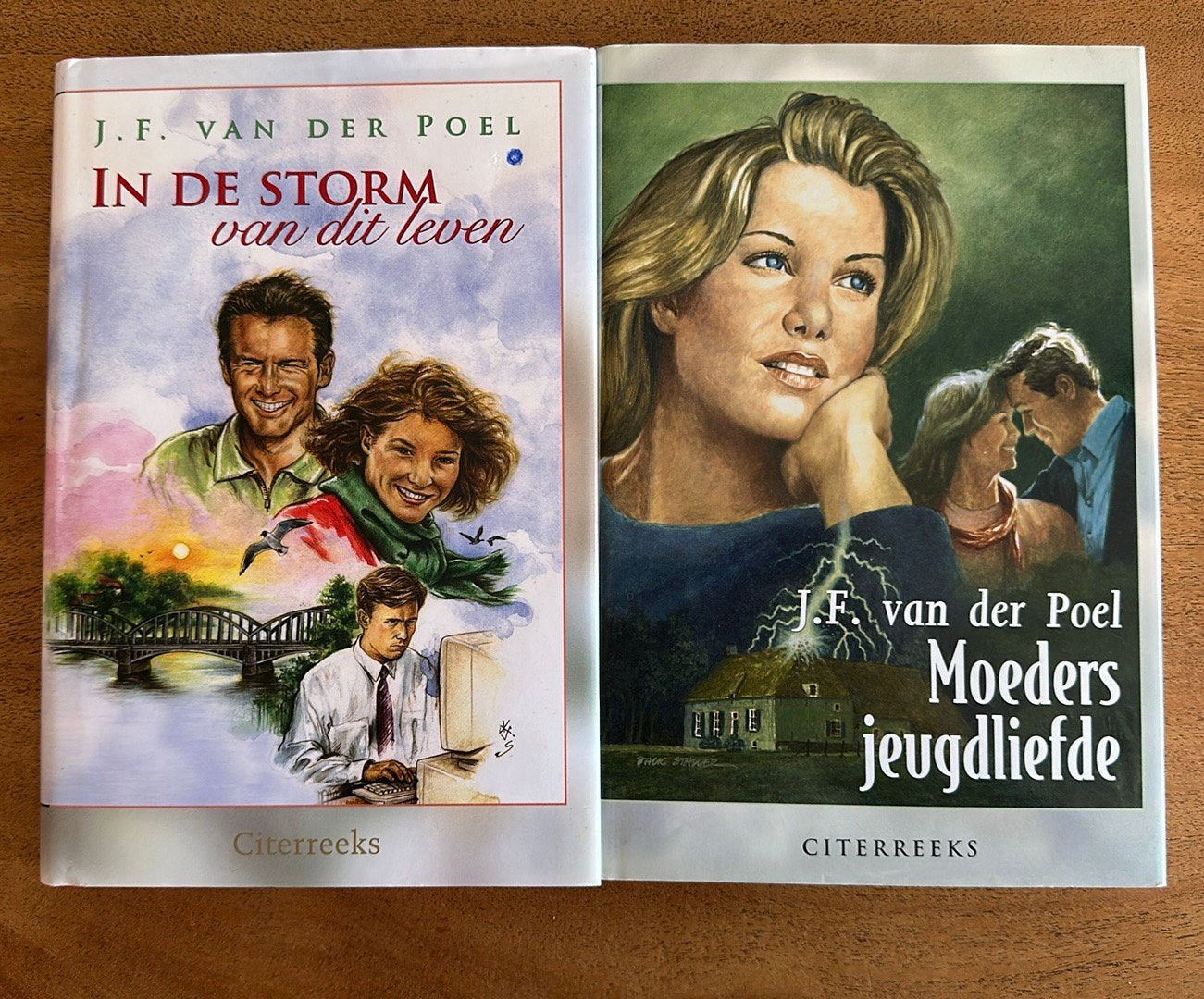 2 boeken van J.F van der Poel, Ophalen of Verzenden, Gelezen, Noord-Brabant