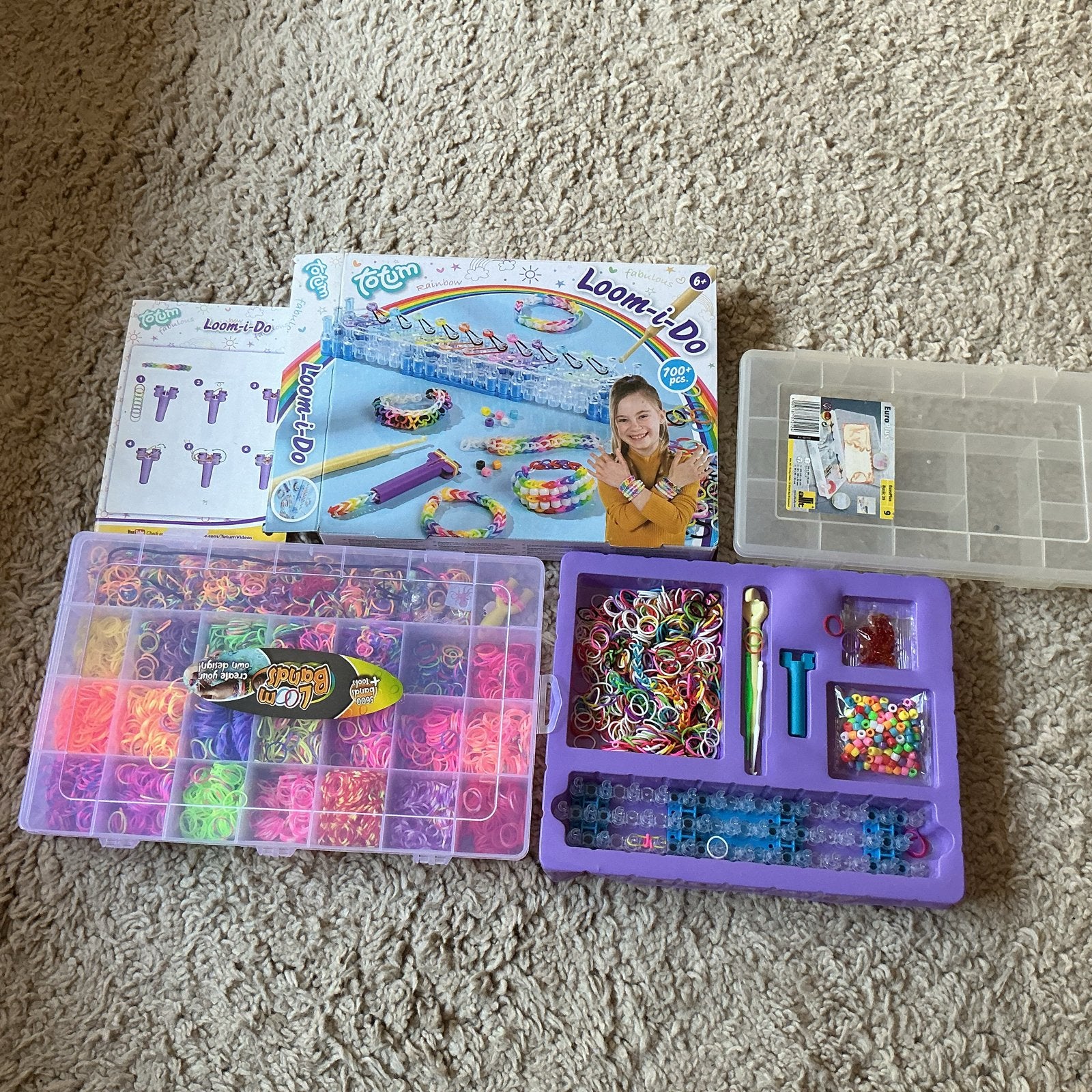 Loom-i-Do Loom Bands Knutselset opbr giro 555, Hobby en Vrije tijd, Gebruikt, Overige thema's, Meerkleurig, Ophalen of Verzenden