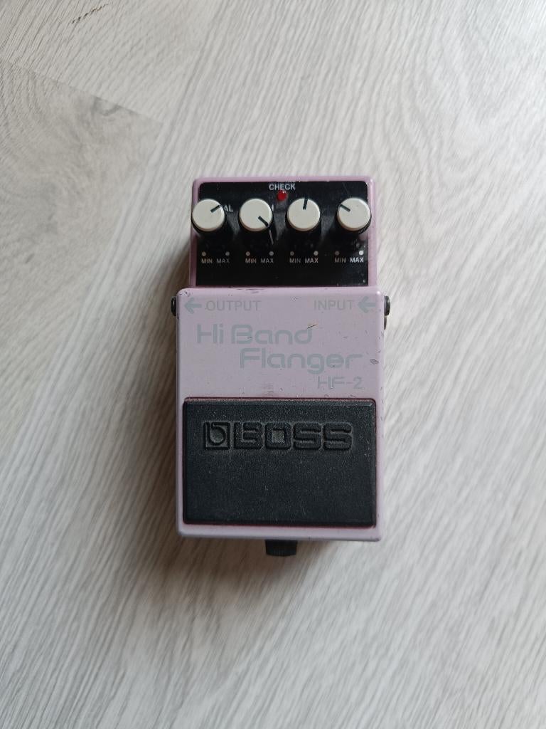 Boss HF-2 Hi Band Flanger, Muziek en Instrumenten, Effecten, Ophalen of Verzenden, Zo goed als nieuw