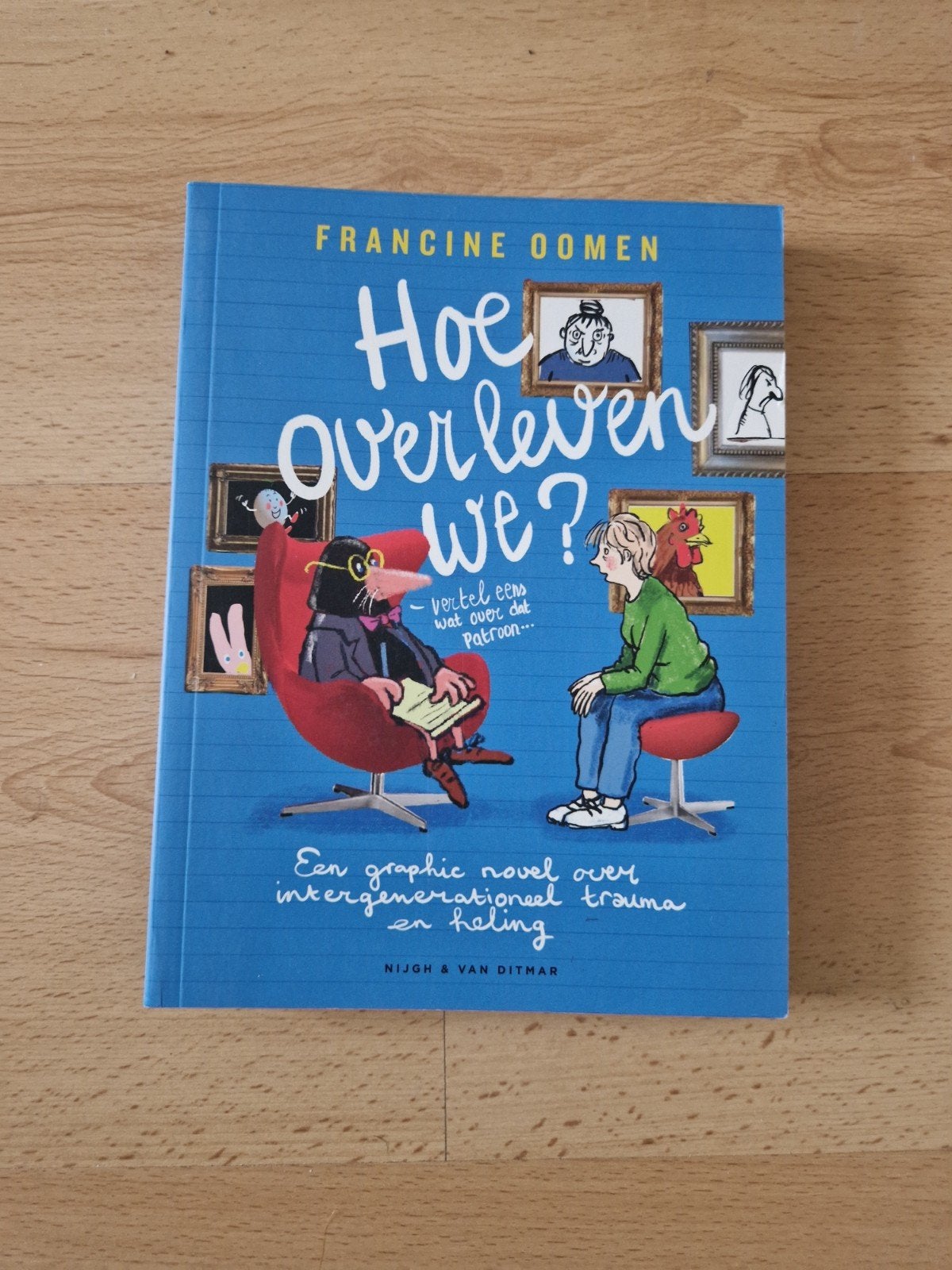 Boek francine oomen hoe overleven we graphic novel trauma, Ophalen of Verzenden, Zo goed als nieuw